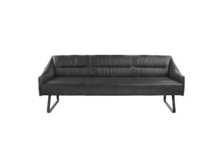 Musterring JustB! SP500 Sitzbank in Leder - Leder Z6995 anthracite - 262 Modern, Zeitlos