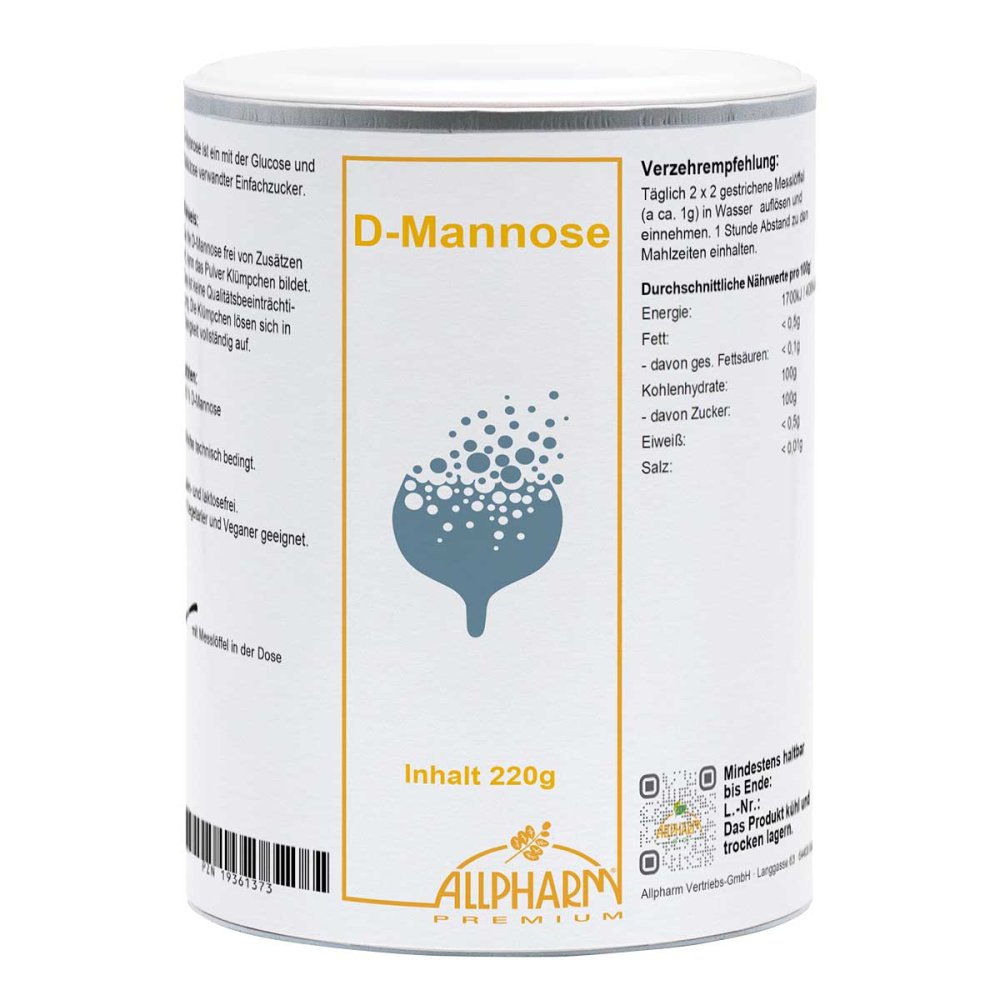 ALLPHARM Vertriebs GmbH D-Mannose Allpharm Premium Pulver 19361373