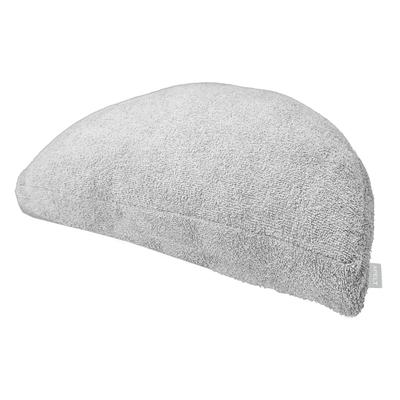 Dekokissen APELT "Ciao", grau (grau, unifarben), B:28cm H:5cm L:45cm, Baumwolle, Polyester, Dekokissen_Sitzkissen_Kissenhüllen