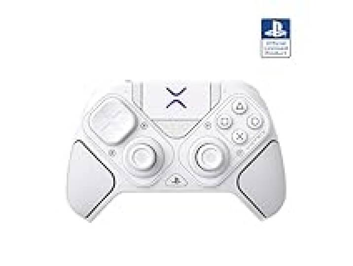 Turtle Beach Victrix Pro BFG Reloaded Blanc PlayStation Manette de gaming modulaire sans fil w/Bluetooth, module Fightpad et effet Hall pour PlayStation 5, PlayStation 4 et PC