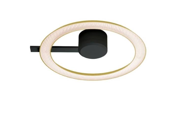 Oligo Deckenleuchte Yano 400 Direkt - Schwarz matt , Bronze Clea