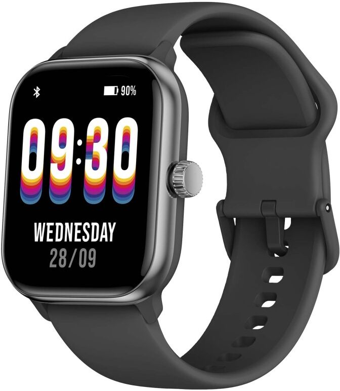 Montre intelligente personnalisable AMOLED avec Alexa Prixton SWB32 noir