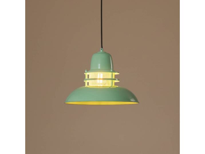 Hängelampe Lorenz ROYALTECH, dimmbar, grün, für Wohn- / Esszimmer, Metall, Vintage, Pendelleuchte
