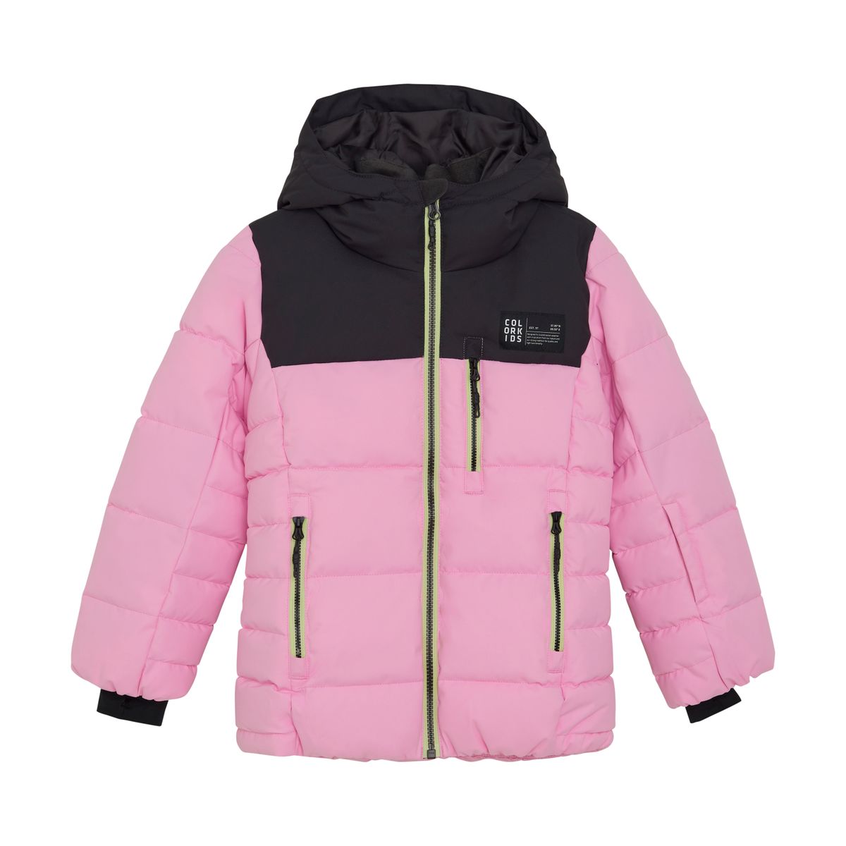 Color Kids Jr. Ski Puffer Jacket Quilt 742344 bonbon (4213) 128 742344-4213-128