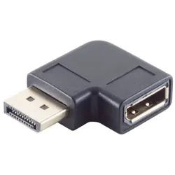 DisplayPort 1.4 Adapter, 90° Winkel links, 8K