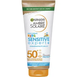 2x Garnier, Sonnencreme, Ambre Solaire Sensitive Kids (SPF 50+, 175 ml)