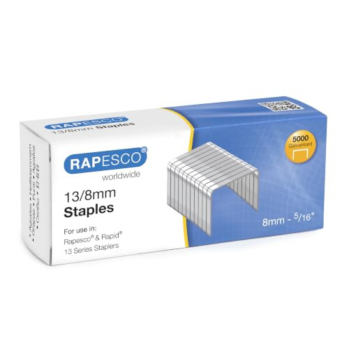 Rapesco Gegalvaniseerde Nietjes 13/8 mm - 5000 Stuks