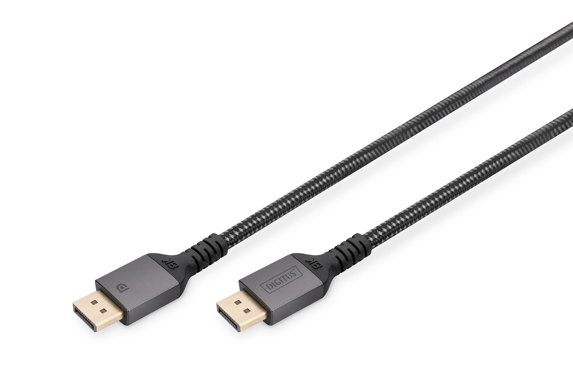 DIGITUS 8K DisplayPort Anschlusskabel DP zu DP, 2m DB-340201-020-S