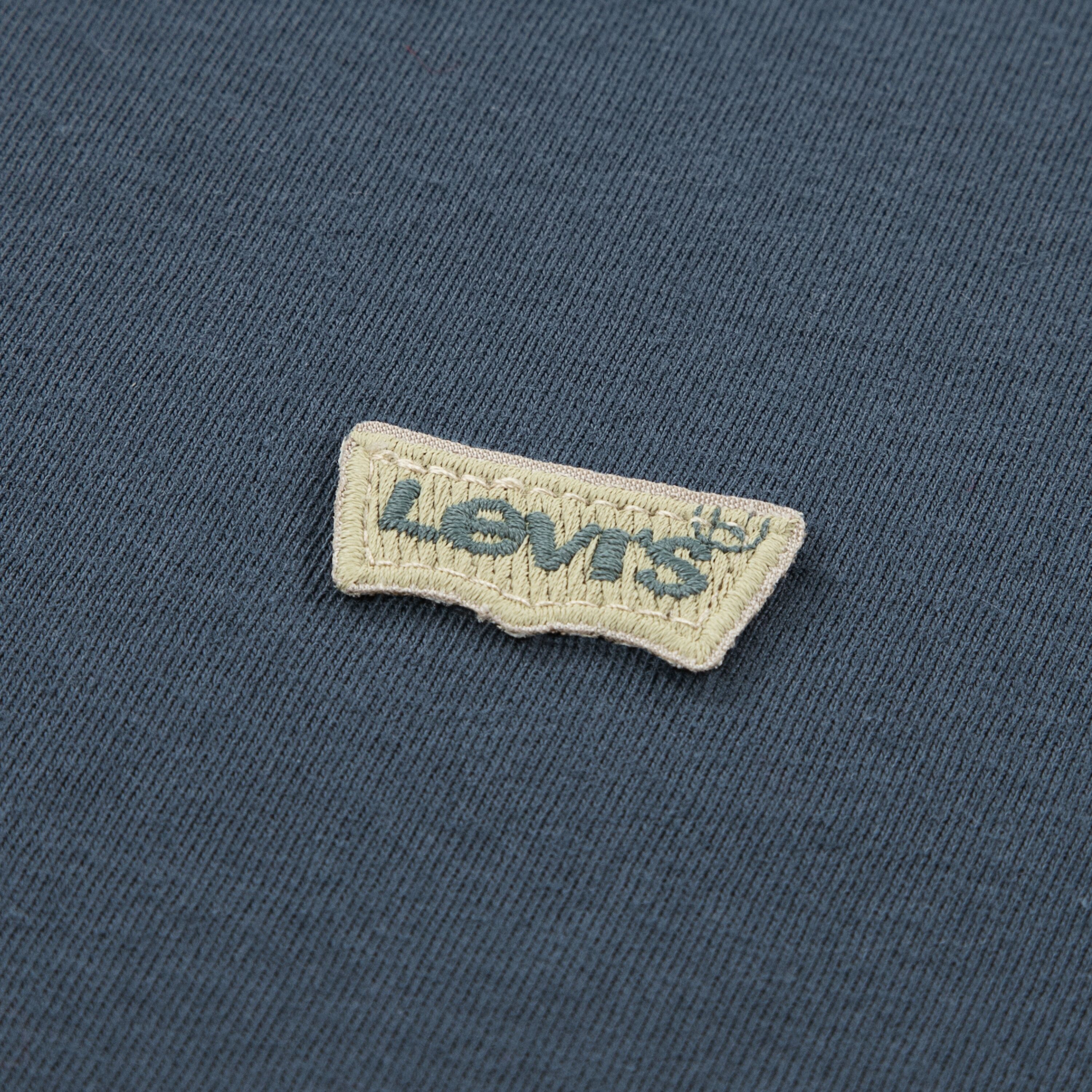 Levi's Kids Levis Kids "LVB LS GRAPHIC TEE SHIRT" mit Logo Stickerei for BOYS schwarz slate 3 (98)