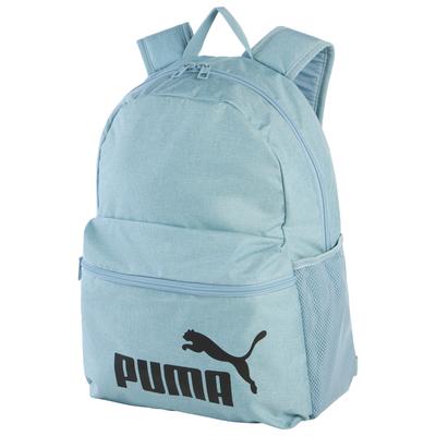 Rucksack PUMA "PHASE BACKPACK III", blau (seafoam, heather), Rucksäcke, Netz, Polyester, gemustert, Rucksack, für Erwachsene, sportlicher Stil, mit geräumigem Hauptfach