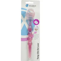 Tong-Clin De Luxe Zungenreiniger Transparent Pink 1 ST