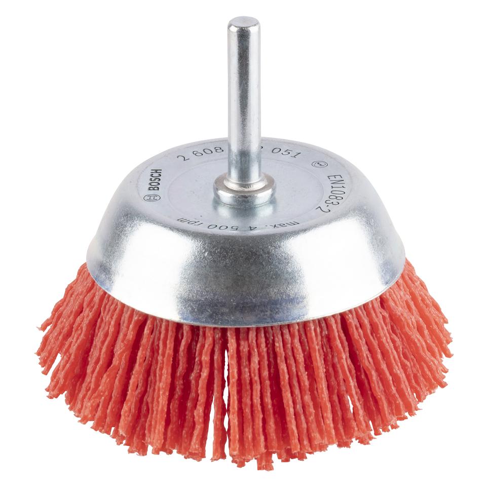 Bosch Professional Zubehör PRO Multi Material clean Topfbürste, 75 x 1 mm, gerader Schaft (2608622051)