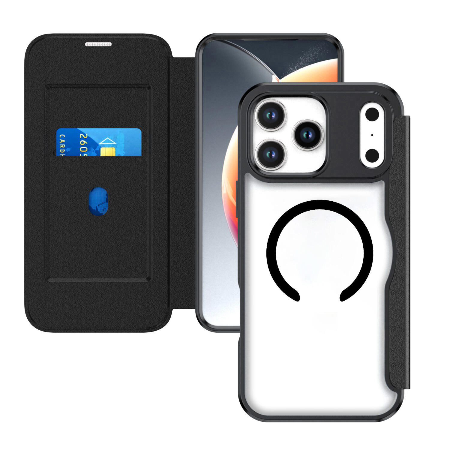 4smarts Urban Pro Flipcase Apple iPhone 18 Pro / 17 Pro schwarz 541915