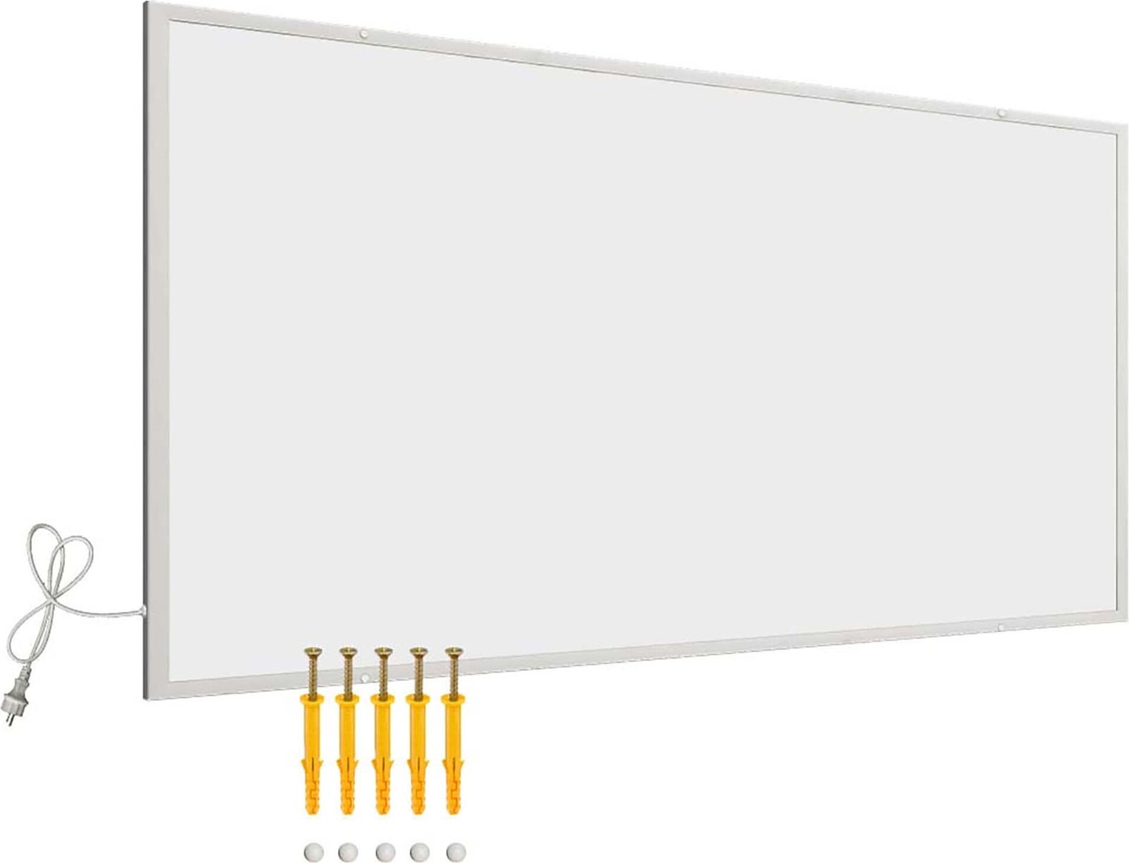 Wiltec Infraroodverwarming 1050 Watt Wandmontage Elektrisch Verwarmingspaneel