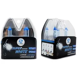 2er Set H11 55W Xenon Style Look Lampen Weiß Halogen Birnen Autolampe GLÜHBIRNEN
