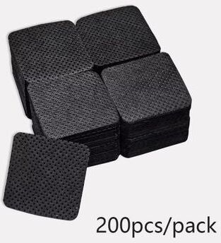 Inspired Finds Lint Free Nail Wipes 100 200 300 Pieces Absorbent Soft Nail Polish Remover Pads 200pcs Black
