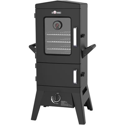 Gasgrill EL FUEGO "Portland W2", schwarz, B:59cm H:107cm T:48cm, Grills, 3,5 kW, mit Piezozündung