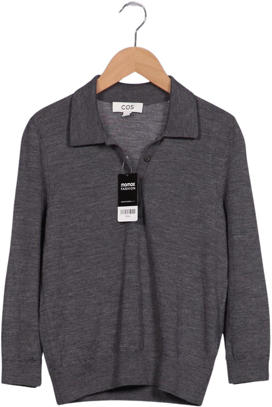 COS Damen Pullover, Grau, Gr. XS, Wolle - Second Hand