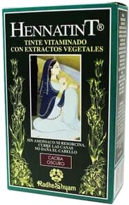 Radhe Shyam Hennatint Mogno Escuro Radhe 120 ml