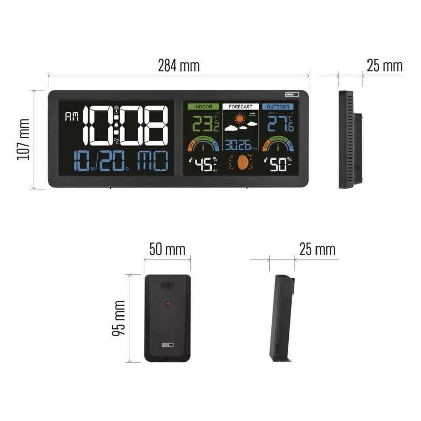 Emos Drahtlose Wetterstation E8625 (68138172)