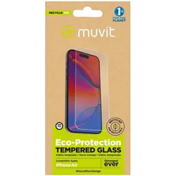 [n]fibrecare Bildschirmschutz fürs Handy Muvit for Change iPhone 17 Air iPhone 17 Air (Apple iPhone 17), Smartphone Schutzfolie, Transparent