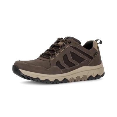 Sneaker GABOR "Sneaker low", Herren, Gr. 42, braun, schoko, Schuhe Sneaker