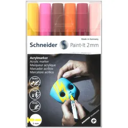 Schneider Paint-It V3 Acrylstifte 2.0 mm Mehrfarbig