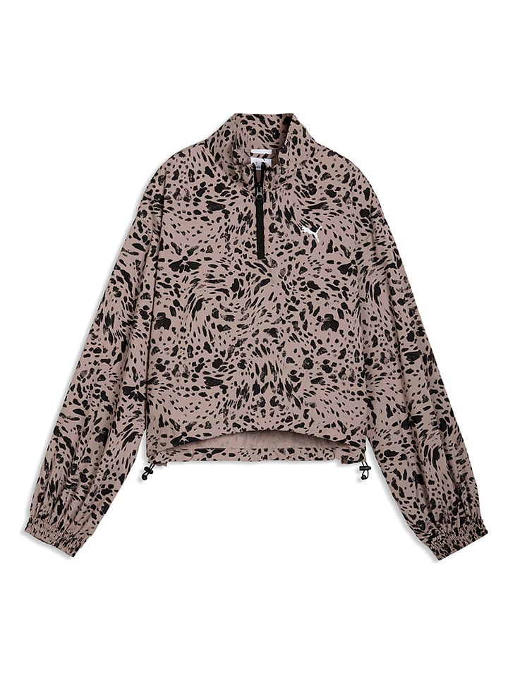 Puma Sweatshirt "Ess Graphic Animal" in Beige/ Schwarz - XL