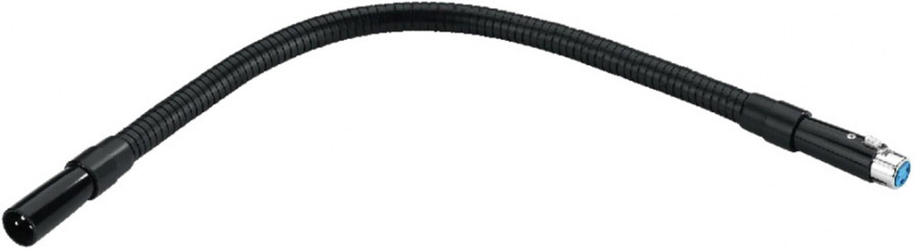 MONACOR Gn-40xlr/sw Xlr-Schwanenhals