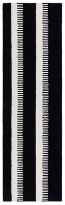 SAFAVIEH Handmade Genre Hilbjorg Modern Striped Wool Rug
