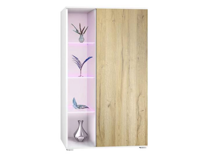 VITRINE Davos Eiche Natur