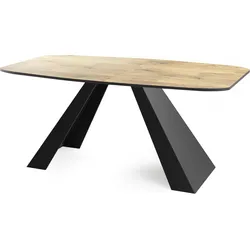 ESSTISCH Monte rechteckig ausziehbar, Lancelot Eiche 180-220/90/76 cm