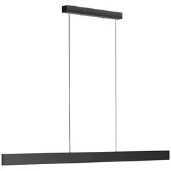 LED Pendellampe Hängeleuchte Esszimmerleuchte Up- und Downlight Schwarz L 120 cm
