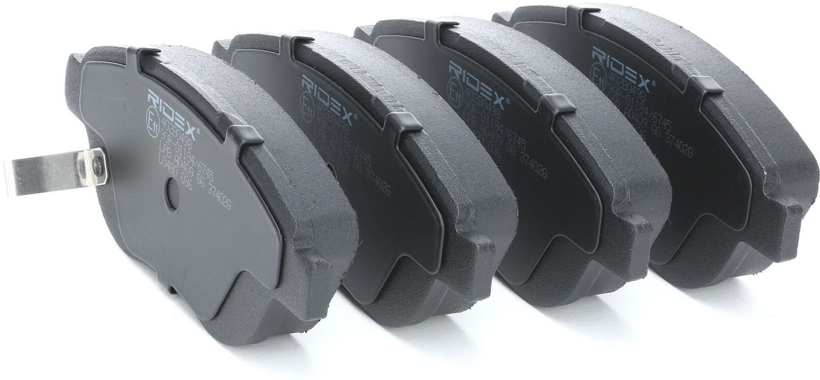 RIDEX 402B0498 Bremsbeläge