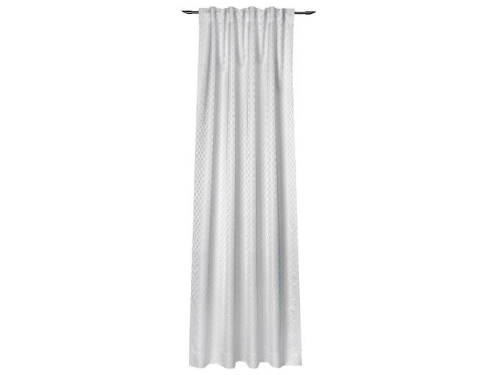 Joop! Fertigvorhang Joop! Allovers silber, Hellgrau, Uni, 130x250 cm, für Stange und Schiene geeignet, Heimtextilien, Vorhänge, Fertigvorhänge