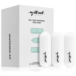 My White Secret, Bleaching, White Secret Teeth Whitening Refill Pods - PAP+ Gel, 3x10 ml (10 ml, Bleaching Gel)