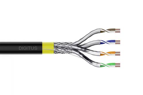 Digitus DK-1743-A-VH-5-OD Netzwerkkabel CAT 7a S/FTP 500m Schwarz 1St.