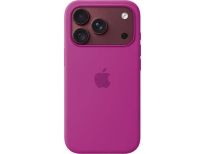 Apple - Coque Iphone 18 Pro Magsafe Magenta Silicone