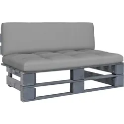 vidaXL, Gartenlounge, Paletten Mittelsofa