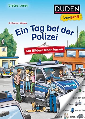 Katharina Wieker - Duden Leseprofi – Mit Bildern lesen lernen: Ein Tag bei der Polizei, Erstes Lesen (DUDEN Leseprofi Erstes Lesen) - Preis vom 09.10.2026 07:28:09 h