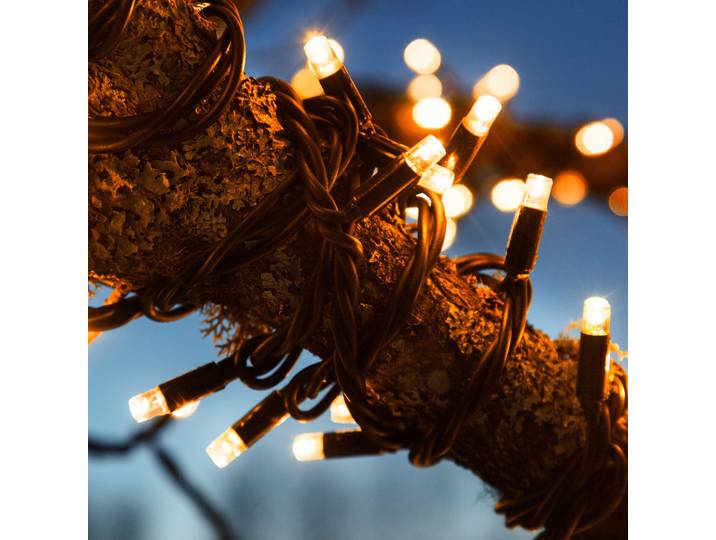 Guirlande lumineuse Chrissline Extra, 50 LED, ambre - Markslöjd Chrissline Extra Original