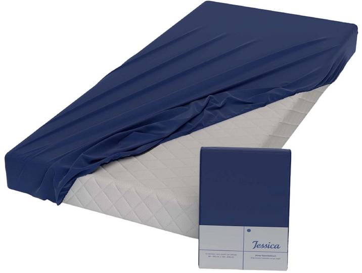 CAPISTRANO Fixleintuch JESSICA 90x200cm marine