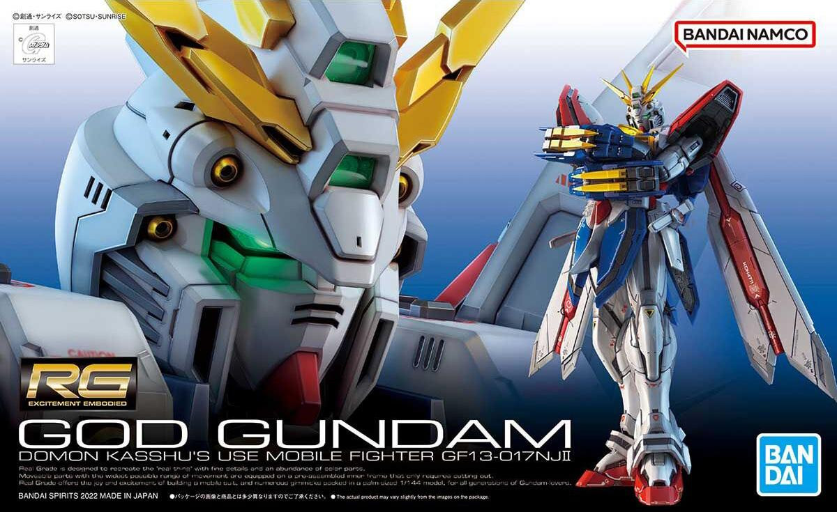 Bandai RG 1/144 God Gundam Bouwpakket