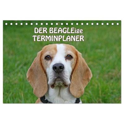 DER BEAGLEige TERMINPLANER (Tischkalender 2027 DIN A5 quer), CALVENDO Monatskalender