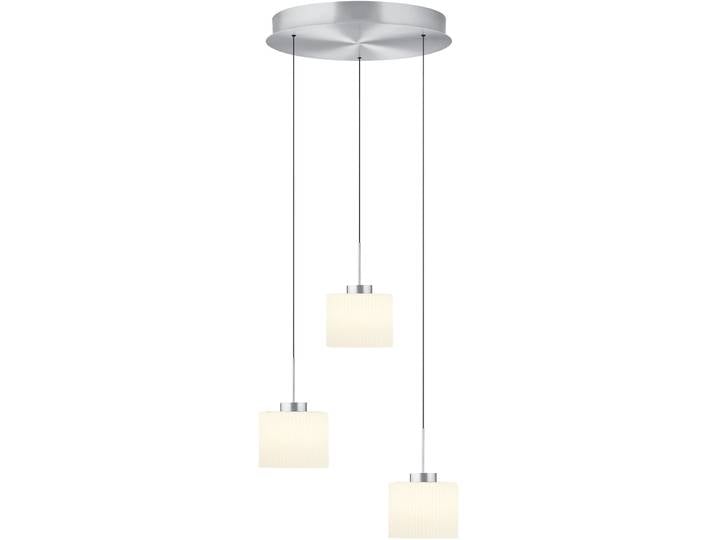 Pendellampe Elli Aluminium eloxiert Aluminium/Eisen 2100 lm Dimmbar B 43 cm - LED - Lichtfarbe: Warmweiss - LED Energiesparlampen