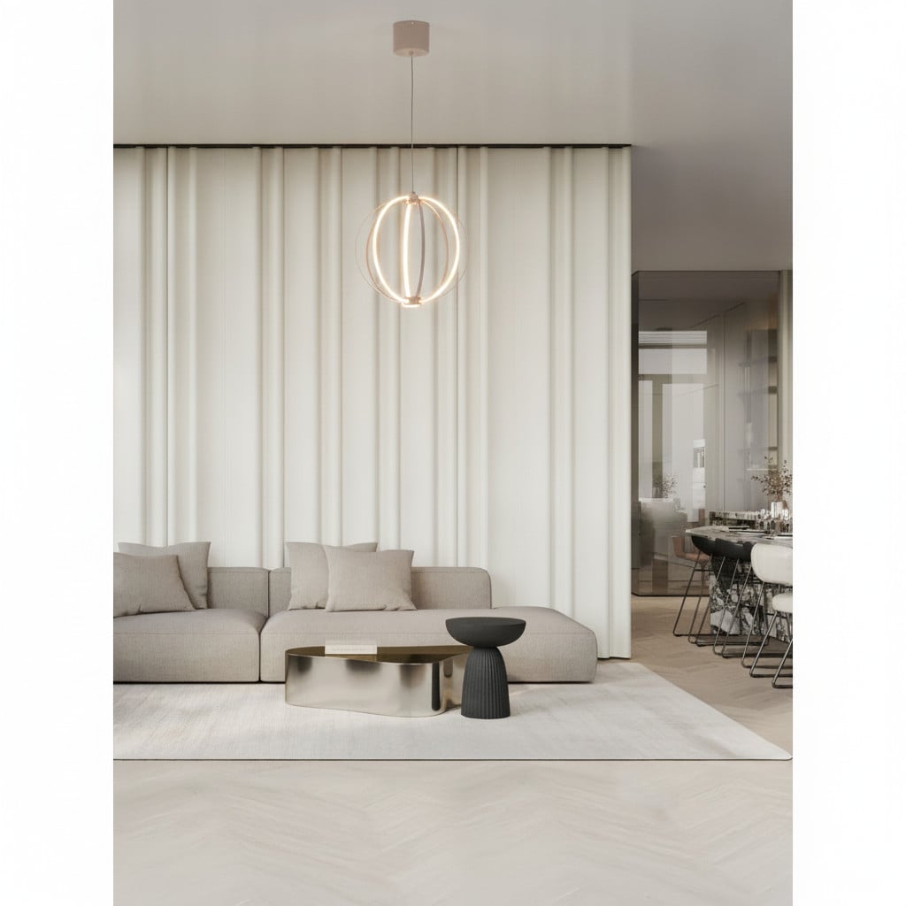 Lyora Hanglamp Brea beige Ø 30cm