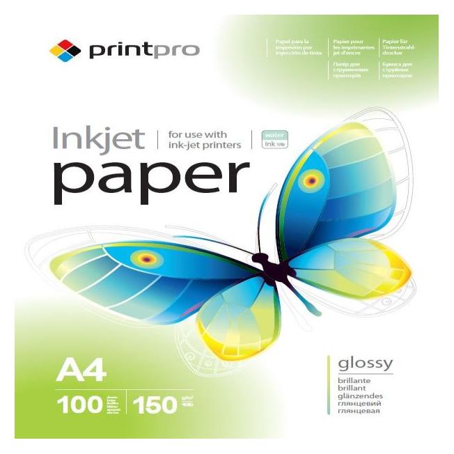 Colorway Office supplies PrintPro Glossy Photo Paper, 150g/m, A4, 100pcs. (150 g/m², A4, 100 Stk.) (ColorWay)