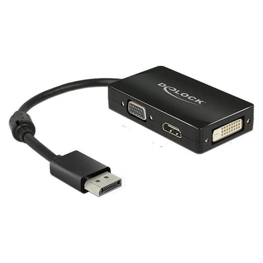Delock DP zu (DisplayPort, HDMI, VGA) (62656)