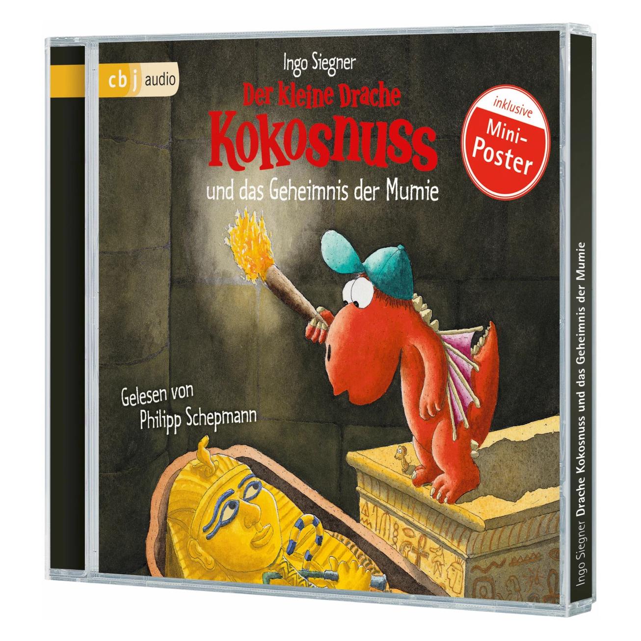 CBJ Der kleine Drache Kokosnuss und das Geheimnis der Mumie (Ingo Siegner, Philipp Schepmann, Deutsch) (0298-7)
