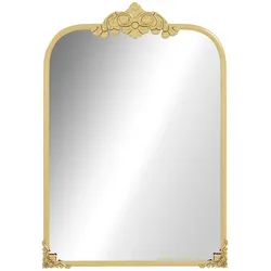 HOMCOM - Wandspiegel - 60L x 3B x 87H cm - gold